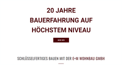 Desktop Screenshot of massivhaus-schluesselfertig-bauen.de